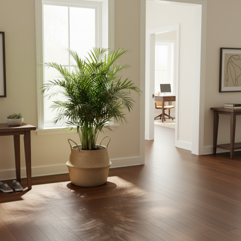 Nordic Rattan Waterproof-Lined Plant Pot