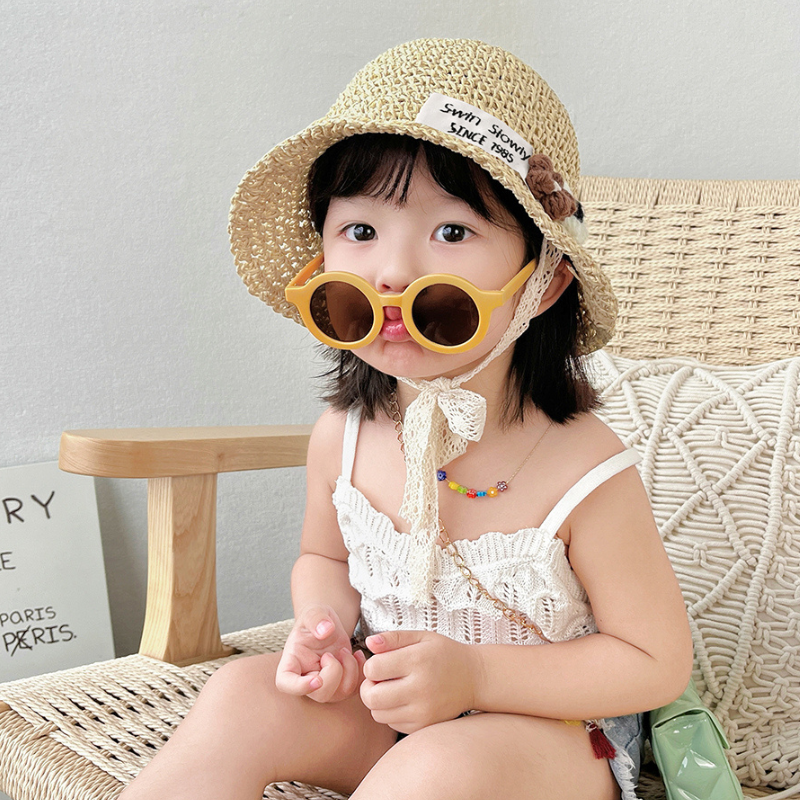 Kids' Woven Sun Hat