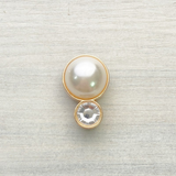 Golden Gleam Pearl Charm