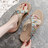 Women's Woven Beach Slippers