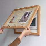 Rattan Wall Meter Box Hider