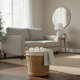 Willow Woven Laundry Basket