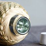 Woven Bamboo Thermal Bottle