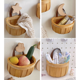 Rattan Wall Hanging Storage Basket