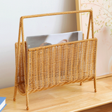 Candy Charm Rattan Magazine Basket Bundle