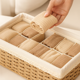 Rattan-Style Drawer Organizer