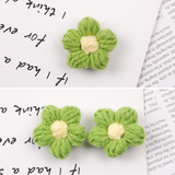 Wool Flower Decor Charm