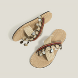 Women's Woven Beach Slippers