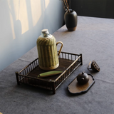 Woven Bamboo Thermal Bottle