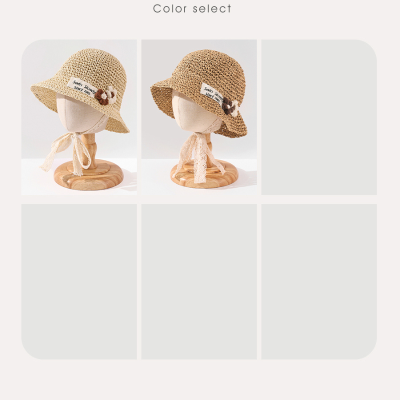 Kids' Woven Sun Hat