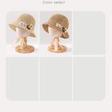 Kids' Woven Sun Hat