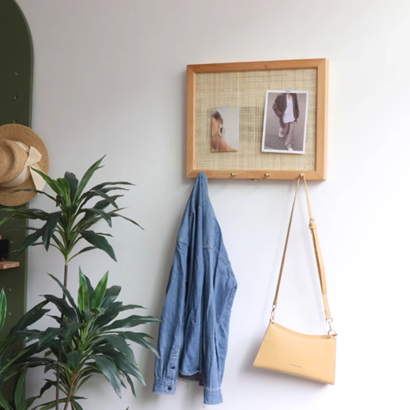 Rattan Wall Meter Box Hider