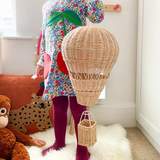 Rattan Hot Air Balloon Decor