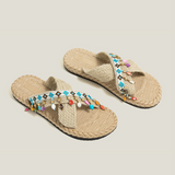 Women's Woven Beach Slippers