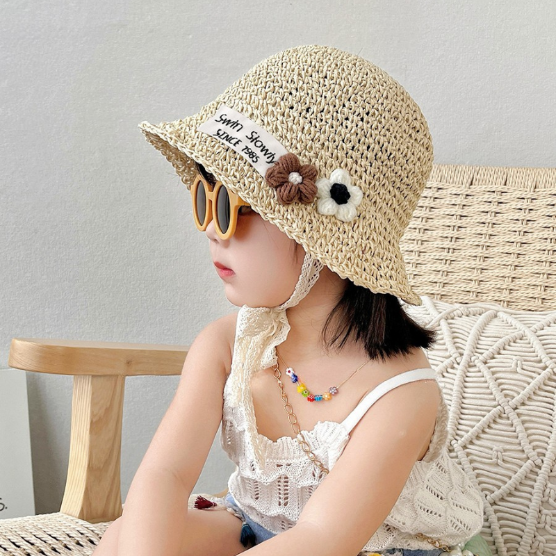 Kids' Woven Sun Hat