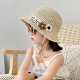 Kids' Woven Sun Hat