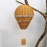 Rattan Hot Air Balloon Decor