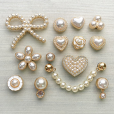 Golden Gleam Pearl Charm