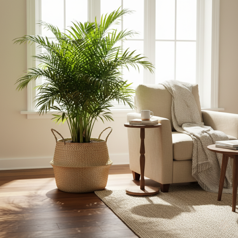 Nordic Rattan Waterproof-Lined Plant Pot