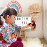 Rattan Hot Air Balloon Decor
