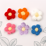 Wool Flower Charm Hanging Basket Bundle