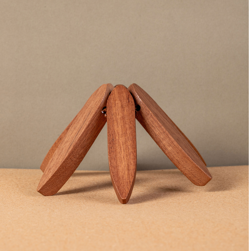 Rustic Pine Wooden Trivet