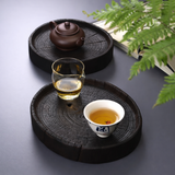 Natural Wood Slice Tray