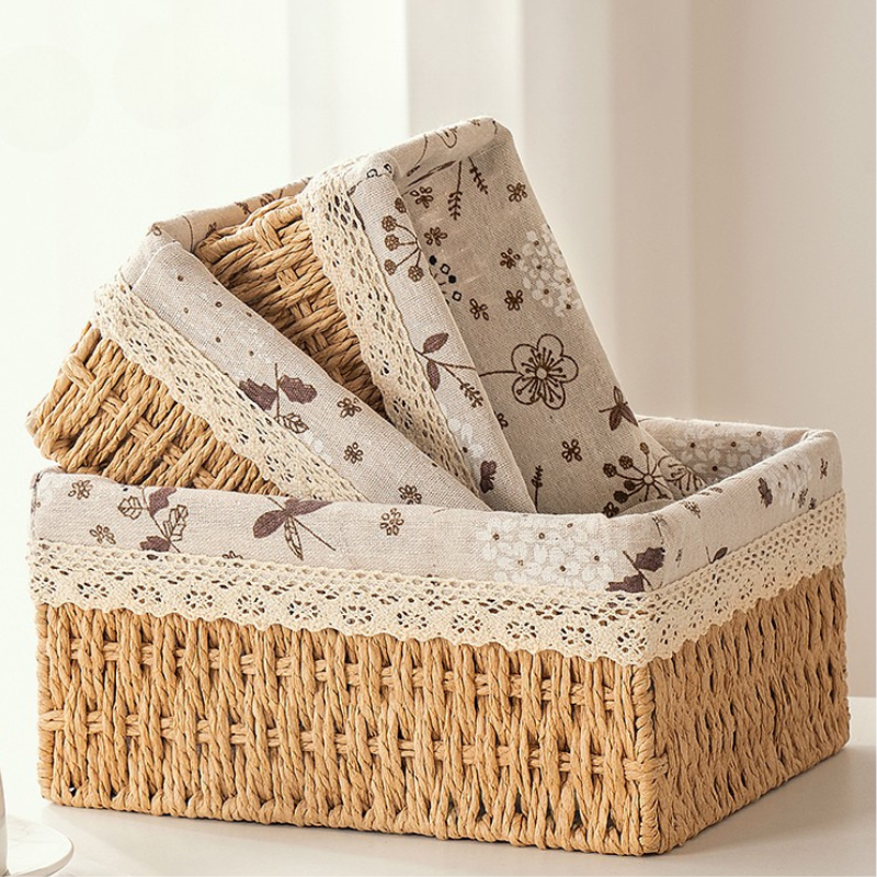 Wicker Storage Basket