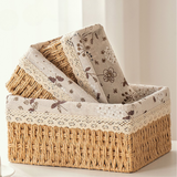 Wicker Storage Basket