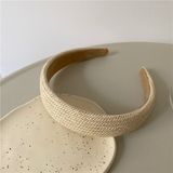 Summer Linen Woven Headbands