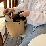 Rattan Beach Tote Bag