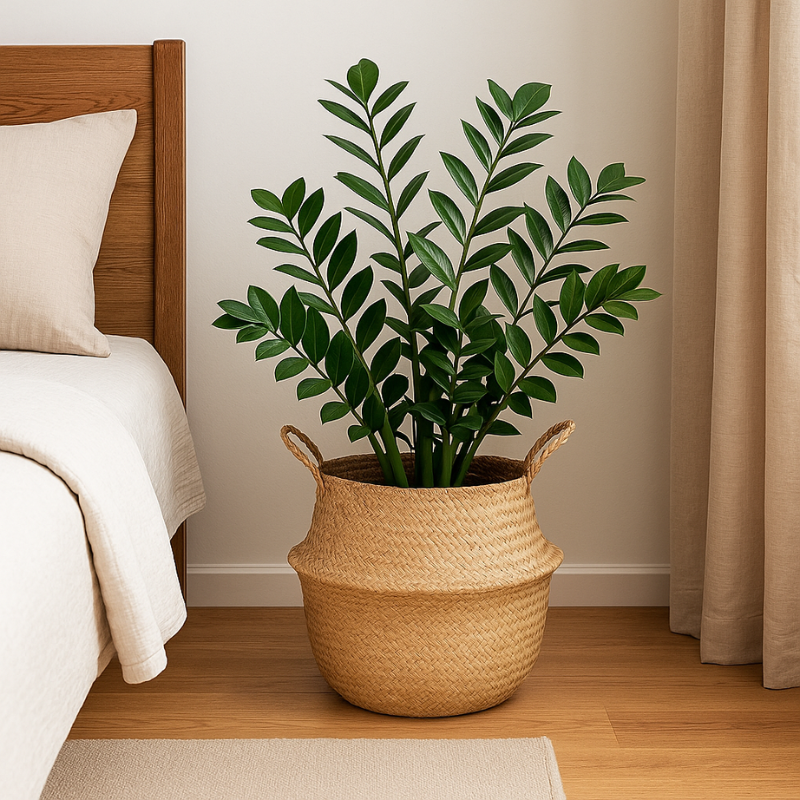 Nordic Rattan Waterproof-Lined Plant Pot