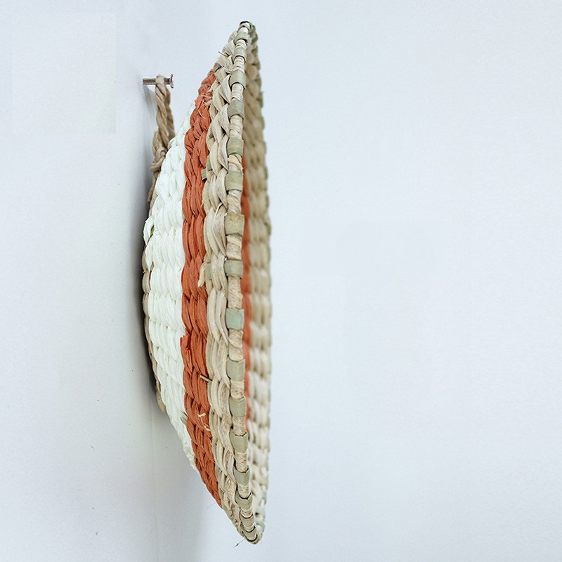 Woven Rattan Wall Decor