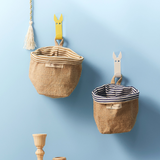 Hanging cotton Storage Bag