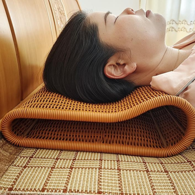 Rattan Neck Pillow