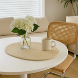 Round Cotton Rope Table Mats Set