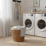 Willow Woven Laundry Basket