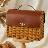 Rattan Gift Tote Box