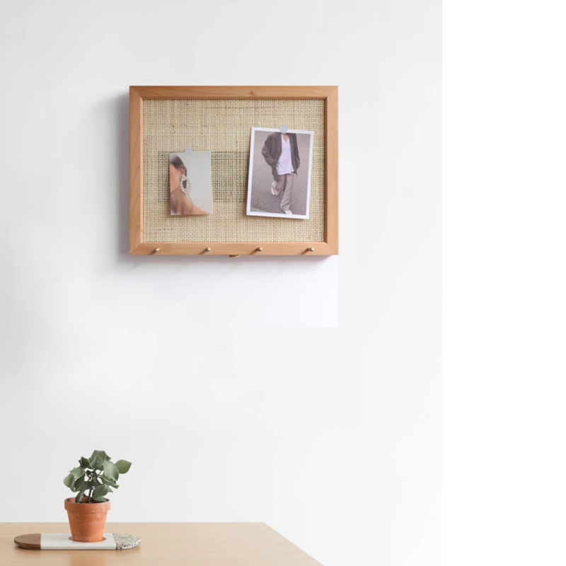 Rattan Wall Meter Box Hider