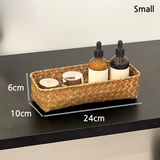 Handwoven Rectangular Storage Basket