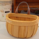 Rattan Wall Hanging Storage Basket