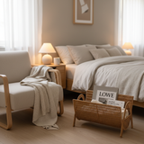 Nordic Rattan Magazine Rack