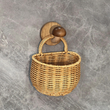Garlic Rattan Hanging Baskets