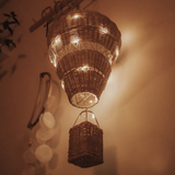 Rattan Hot Air Balloon Decor