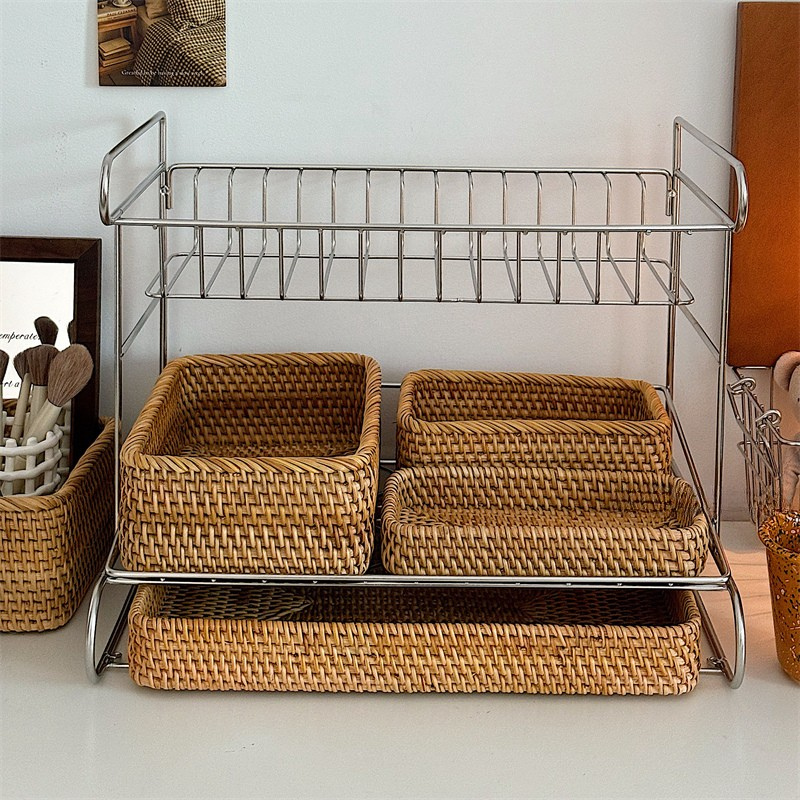 Stainless Steel Organizer Shelf Set