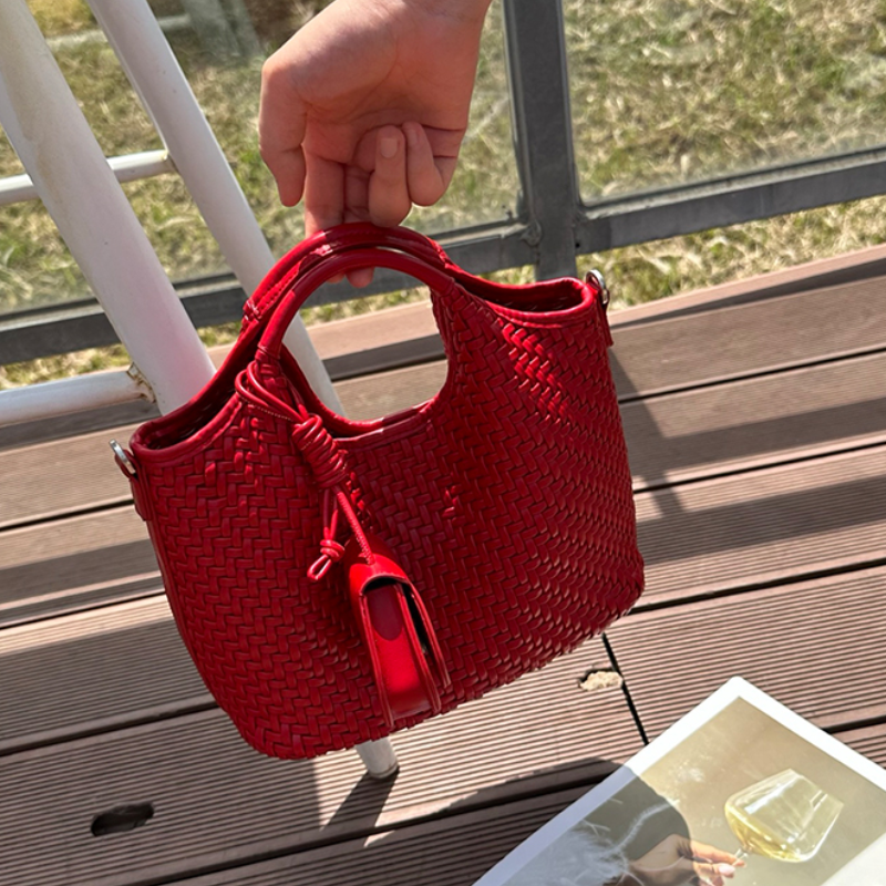 Handwoven Shoulder Crossbody Bag