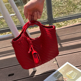 Handwoven Shoulder Crossbody Bag