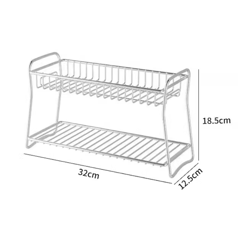 Stainless Steel Organizer Shelf Set