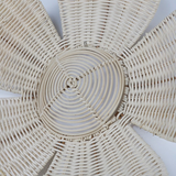 Boho Rattan Daisy Wall Decor (2-Pcs)