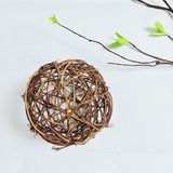 Natural Rattan Weaving  Wall Decor